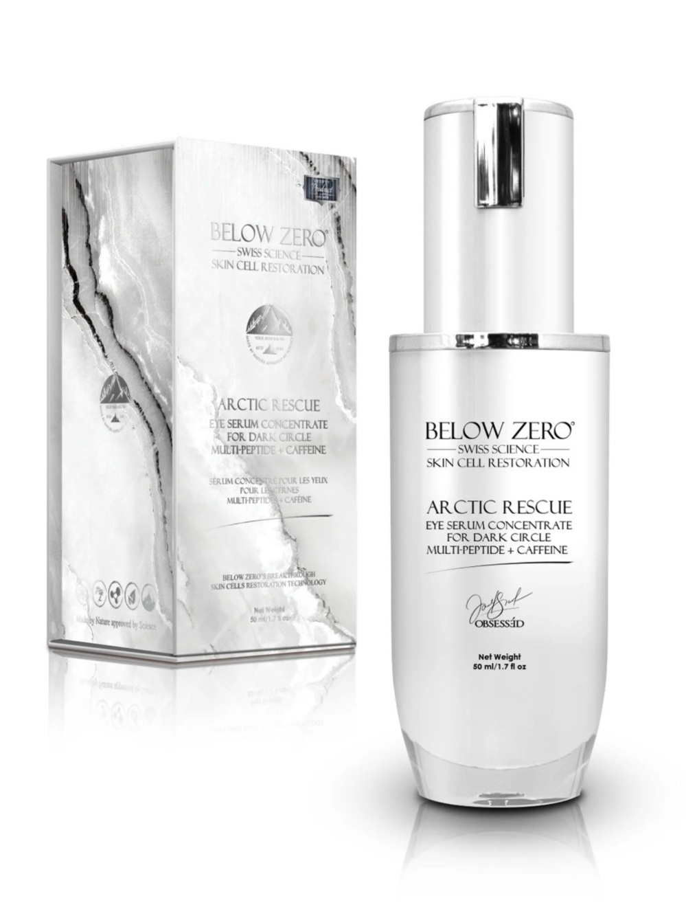 BZ Arctic Rescue Eye Serum Concentrate For Dark Circles - Retail $850